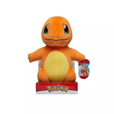 Peluche 30 cm Salamèche - Attrapez-les tous avec la vague 5 Peluche 30 cm Salamèche - Attrapez-les tous avec la vague 5