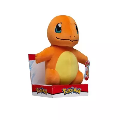 Peluche 30 cm Salamèche - Attrapez-les tous avec la vague 5 Peluche 30 cm Salamèche - Attrapez-les tous avec la vague 5