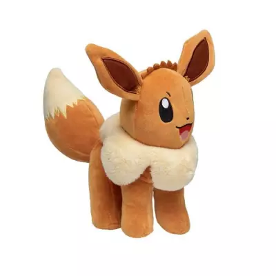 Peluche Pokémon Evoli 30 cm - Multicolore et Douce