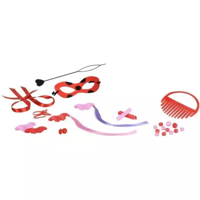 Tête à coiffer Miraculous Ladybug - ROUGE - Pour enfant 4+ ans Tête à coiffer Miraculous Ladybug - ROUGE - Pour enfant 4+ ans