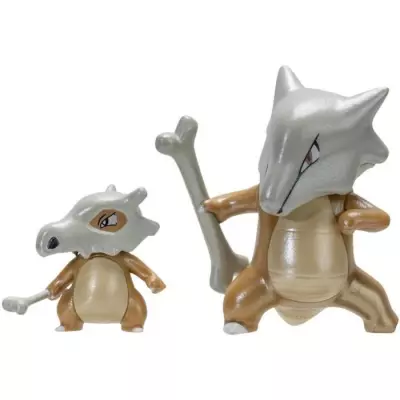 Figurines Pokémon Osselait et Ossatueur - Pack évolution compact Figurines Pokémon Osselait et Ossatueur - Pack évolution compact