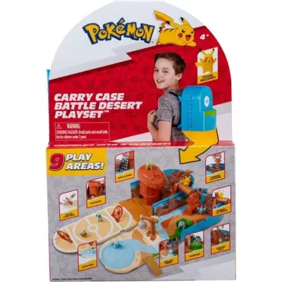 Sac à dos du dresseur Désert: Univers de jeu Pokémon transportable