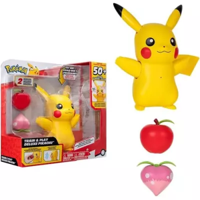 Figurine miniature interactive Pokémon Pikachu avec sons et mouvements Figurine miniature interactive Pokémon Pikachu avec sons et mouvements