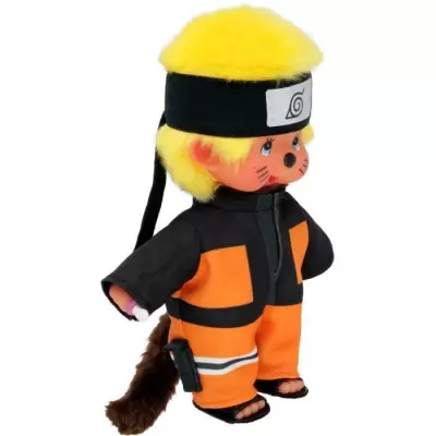 Peluche Monchhichi Naruto Shippuden 20 cm - Douce et adorable