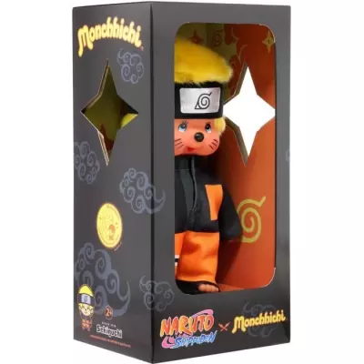 Peluche Monchhichi Naruto Shippuden 20 cm - Douce et adorable
