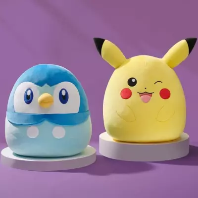 Peluche Pokémon Squishmallows 50 cm Tiplouf - Ultra-douce