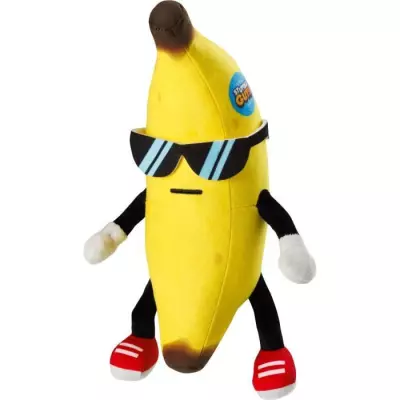 Peluche BANDAI Stumble Guys - Banana Guy 30 cm - Fun et doux
