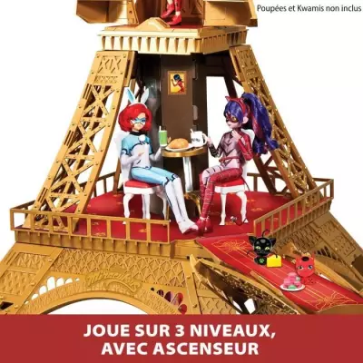 Playset deluxe Paris Miraculous - BANDAI - Plus de 1,20 m