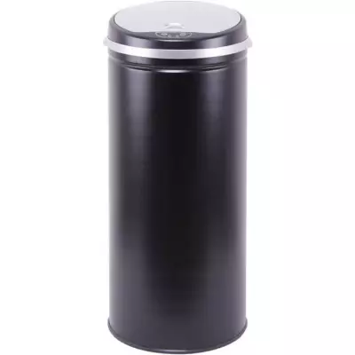 Poubelle automatique 42L BLACK - Design moderne, grand volume
