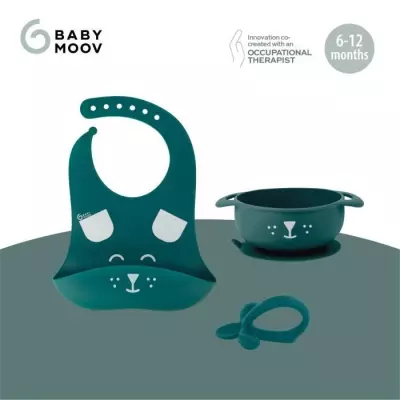 Ensemble repas Babymoov 6-12 mois: pratique et ludique