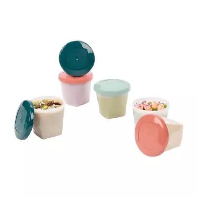 Boîtes conservation repas écologiques et pratiques - Lot de 6 - 250ml