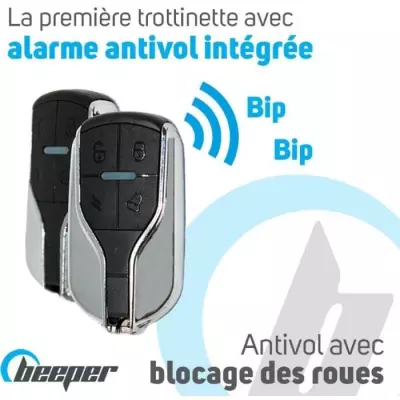Trottinette électrique 10 Pouces avec alarme - BEEPER MAX FX10-G2-8