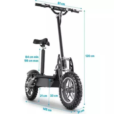 Trottinette électrique Cross Beep FX1000 - 1000W - Batterie Plomb