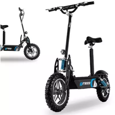 Trottinette Electrique Cross FX1600 - Puissance 1600W - Noir