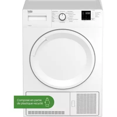 Sèche-linge à condensation BEKO B100 SLCS09W3 - 9 kg - Classe B