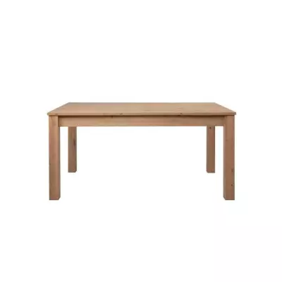 Table à manger extensible industriel Bergen - L 160-200 x P 75 x H 90 cm