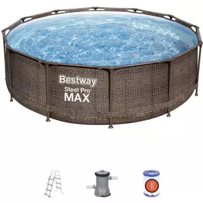 Kit Piscine Ronde Steel Pro Max™ 366x100cm - Complet