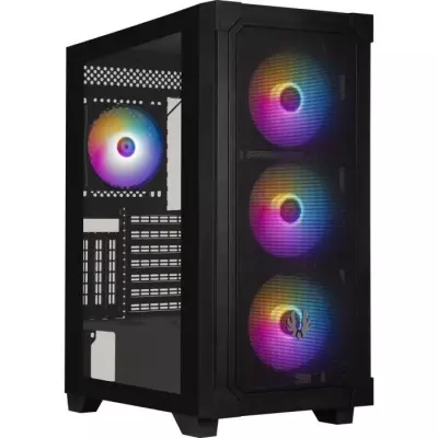 Boîtier PC BITFENIX Graph ARGB - Moyen tour - Noir