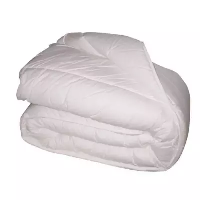 Couette ultra chaude en microfibre BLANREVE - 140x200 cm - Blanc