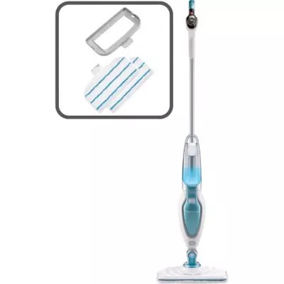 Balai nettoyeur vapeur 3 en 1 1600W - 2 microfibres + accessoire tapis • NETTOYEUR VAPEUR