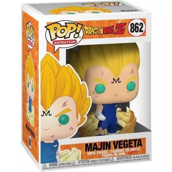 Figurine - FUNKO POP - Animation Dragon Ball Z - Majin Vegeta - 862