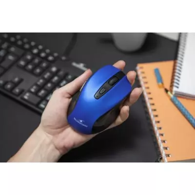 Souris Sans Fil Rechargeable BLUESTORK - Bleu - PC/MAC