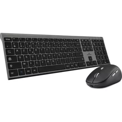 Pack Clavier Souris BLUESTORK - Performances Sans Fil - Noir
