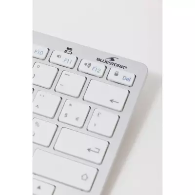 Clavier Bluetooth BLUESTORK MINI MAC Compact Blanc