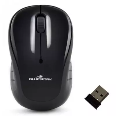 Souris Sans Fil BLUESTORK OFFICE 10 - PC/MAC - Noir