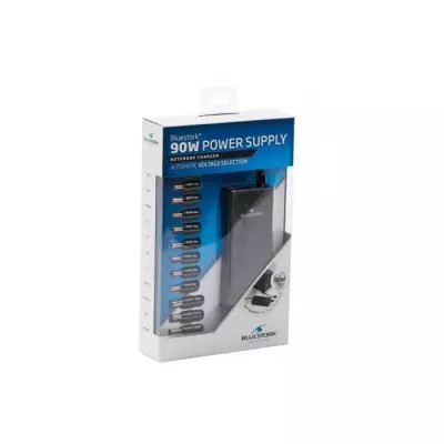 Chargeur universel 90W - 9 embouts - Noir