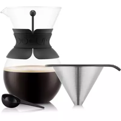 Cafetière POUR OVER BODUM - Filtre inox - 1.0 l