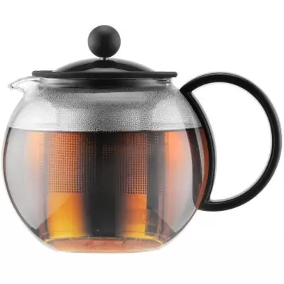 Théière à piston BODUM 0.5L en inox - Pratique et design