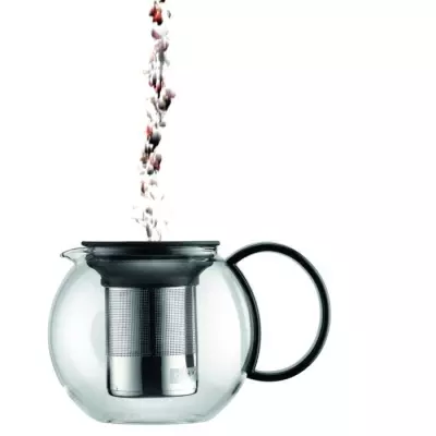Théière à piston BODUM 0.5L en inox - Pratique et design