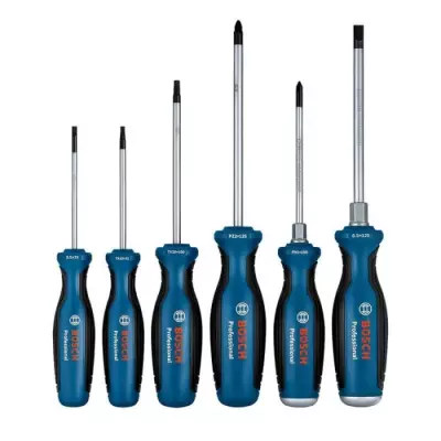 Ensemble de 6 tournevis Bosch Professional - Outil de qualité