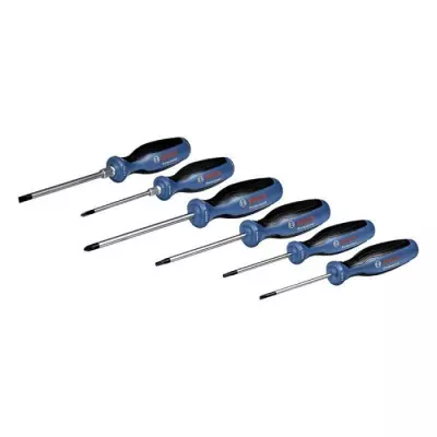 Ensemble de 6 tournevis Bosch Professional - Outil de qualité