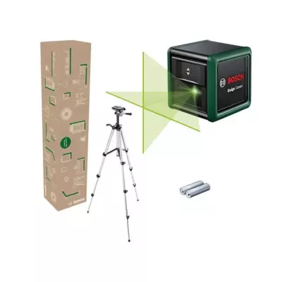 Ensemble Bosch Quigo Green Set - Mesureur laser compact