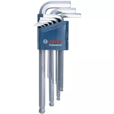 Ensemble de 9 clés mâles Bosch Professional: pratique et durable