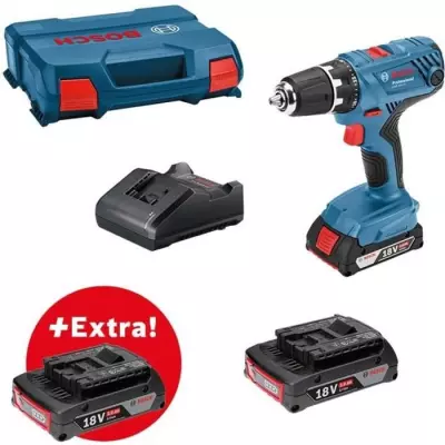 Perceuse-visseuse Bosch Professional GSR 18V-21 + 3 batteries 2,0Ah - Performances exceptionnelles