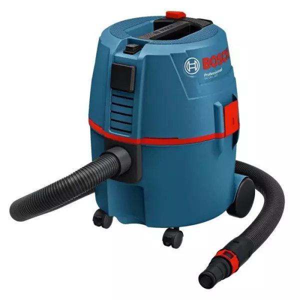 Aspirateur Bosch Professional GAS 20 L SFC, aspire eau et poussiere, 1200W, nettoyage filtre semi-automatique (carton) - 060197B