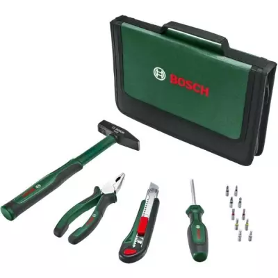 Ensemble d'outils main Bosch Easy Starter 14 pièces