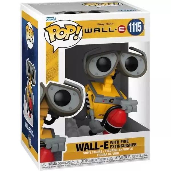 Figurine Funko Pop! - Disney Pixar Wall-E - Wall-E avec son extincteur - 1 115