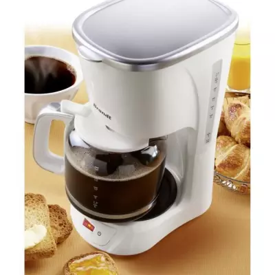 Cafetière électrique BRANDT - 1,8 L - 1100 W - 18 tasses