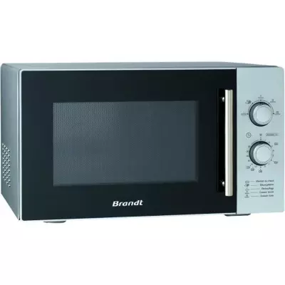 Micro-ondes BRANDT SM 2602S silver - Compact et performant