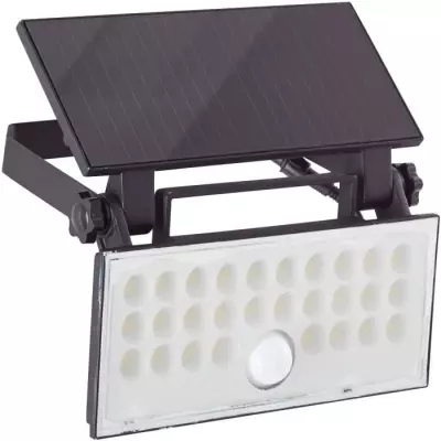 Applique extérieure BRILLIANT LUTON LED solaire 4W Noir