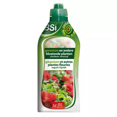 Engrais Minéral Liquide pour Géranium - Oligo-Éléments Solubles - 1L