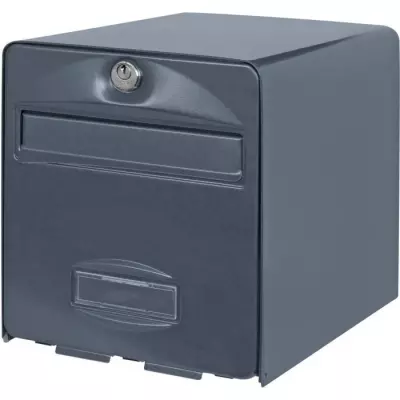Boîte aux lettres BURG WACHTER BALTHAZAR 1 Porte - Sur pied - Anthracite
