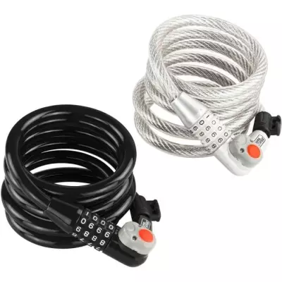 Antivol vélo BURG WACHTER 230 180 L - Sécurité maximale - 180 cm, acier 12 mm