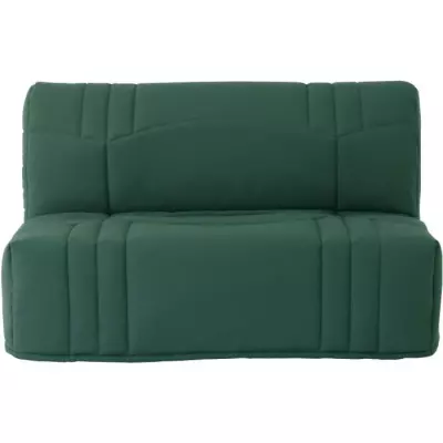 Banquette BZ DREAM - Confort moelleux - Vert forêt - 140x190 cm