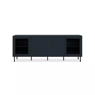Meuble TV CARACAS Bleu Navy - 180 x 68 x 40 cm