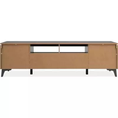 Meuble TV Bertrix 56A - Ardoise / anthracite - Design élégant